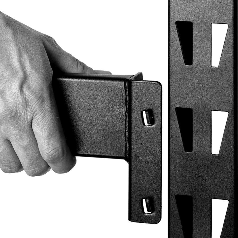 2.75 in H x 72 in. W x 1.625 in. D Steel Beam for Welded Rack Shelf in Gray