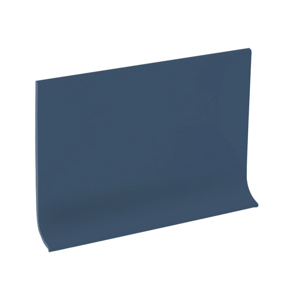 Plinthe murale en vinyle de 4 pouces - Rouleaux de 120 pieds - Bleu acier