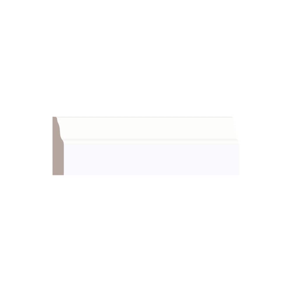 3/8-inch x 1 3/8-inch x 144-inch Colonial MDF Primed Fibreboard Stop Moulding