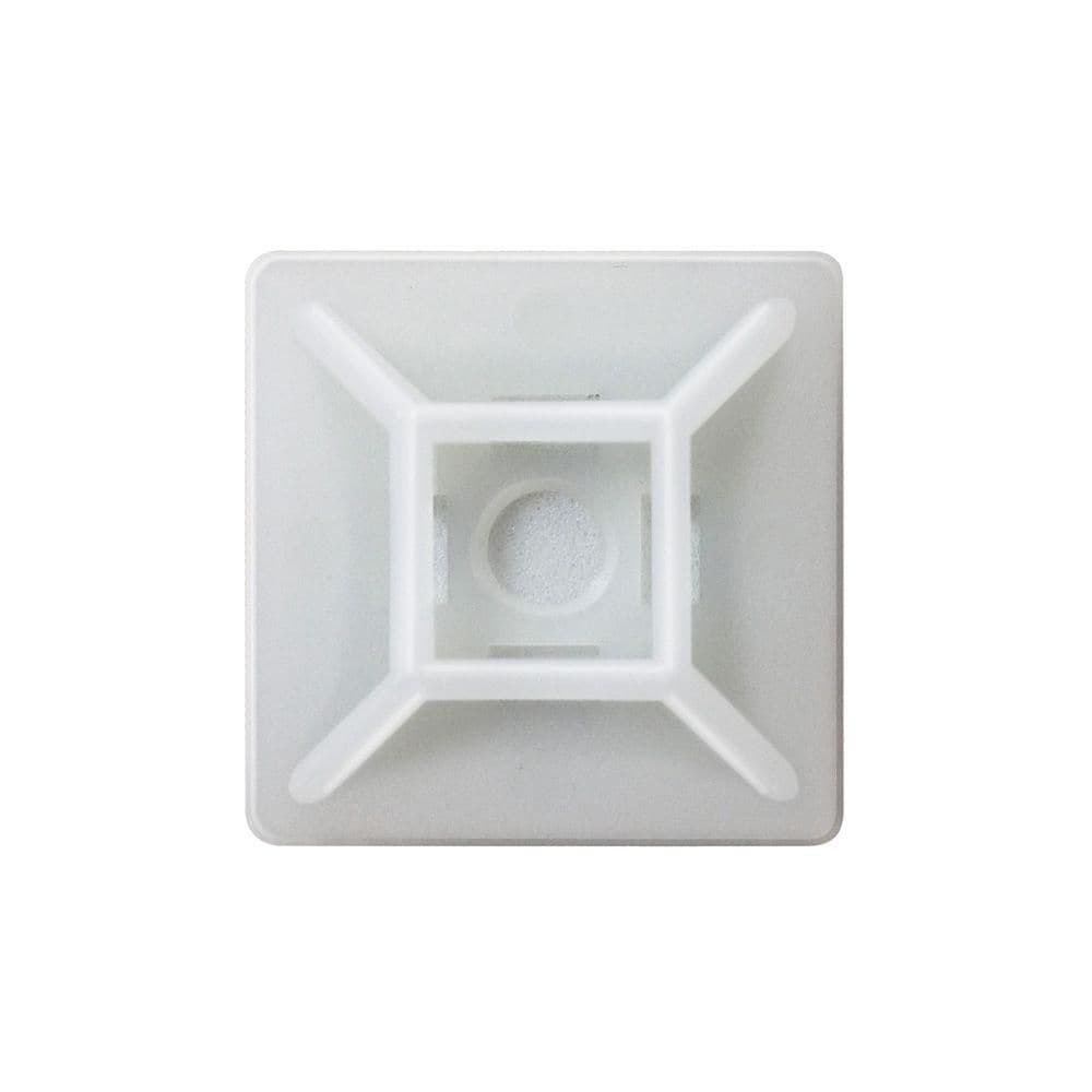 1-inch Mounting Base Indoor Use Extra Holding Power, Natural (100-Pack)