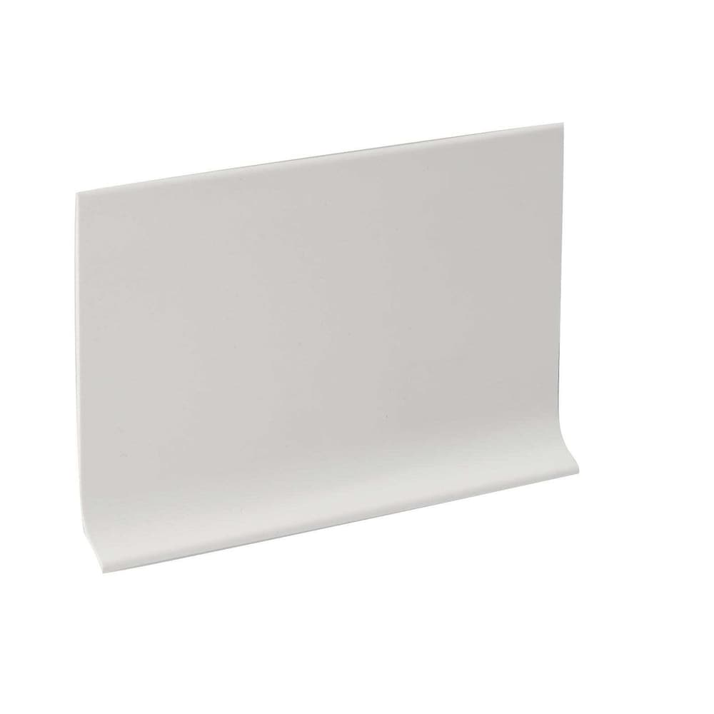 4 inch Rubber Wall Base - 100Ft Rolls - White