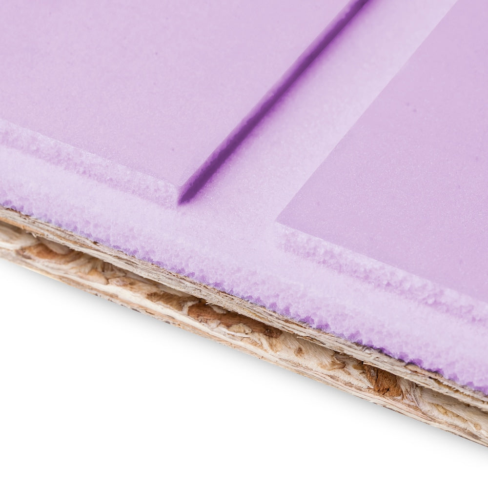 Panneau de sous-plancher isolé R+ de 23,25 pouces x 23,25 pouces