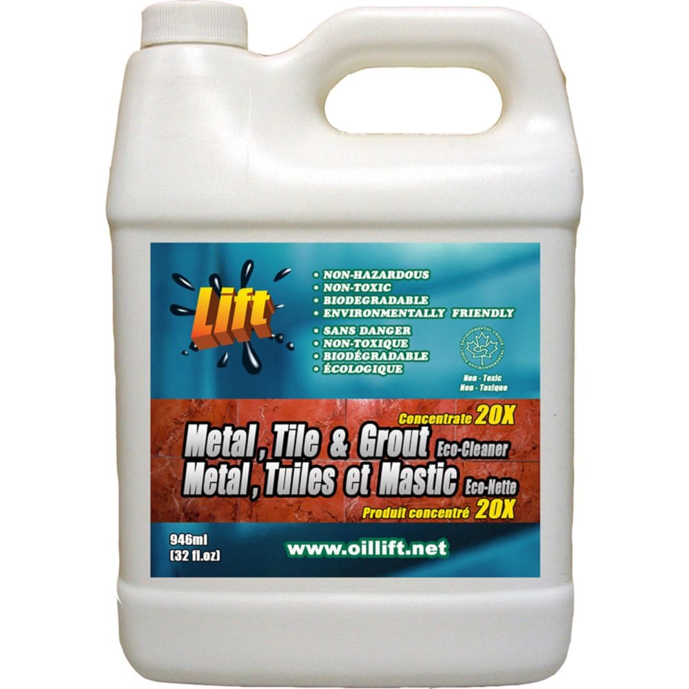 948 ml, nettoyant industriel non toxique pour métaux, carrelage et coulis