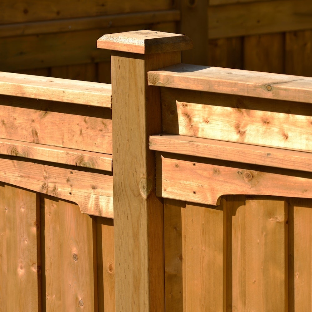 Planche de clôture en bois traité sous pression de 1 x 6 x 5 pi