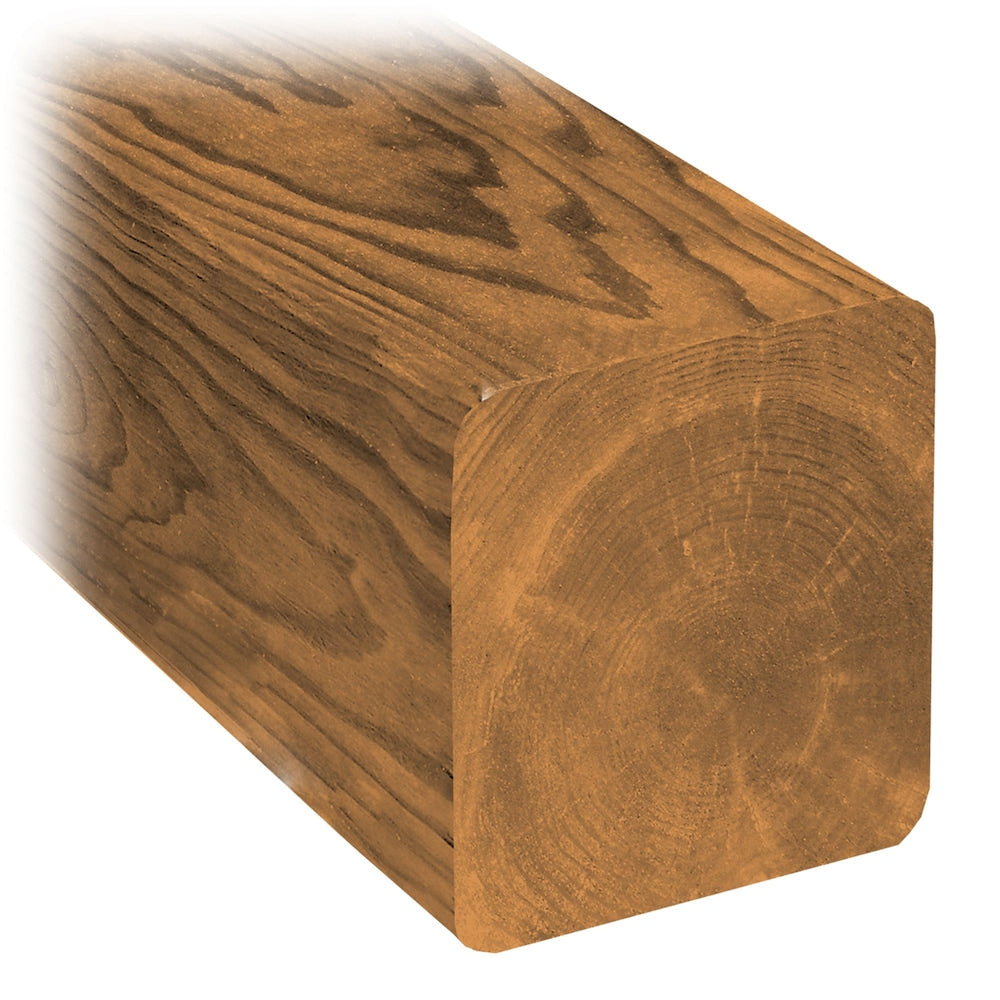 Poteau en bois traité sous pression de 6 x 6 x 16 pi (convient au contact avec le sol)