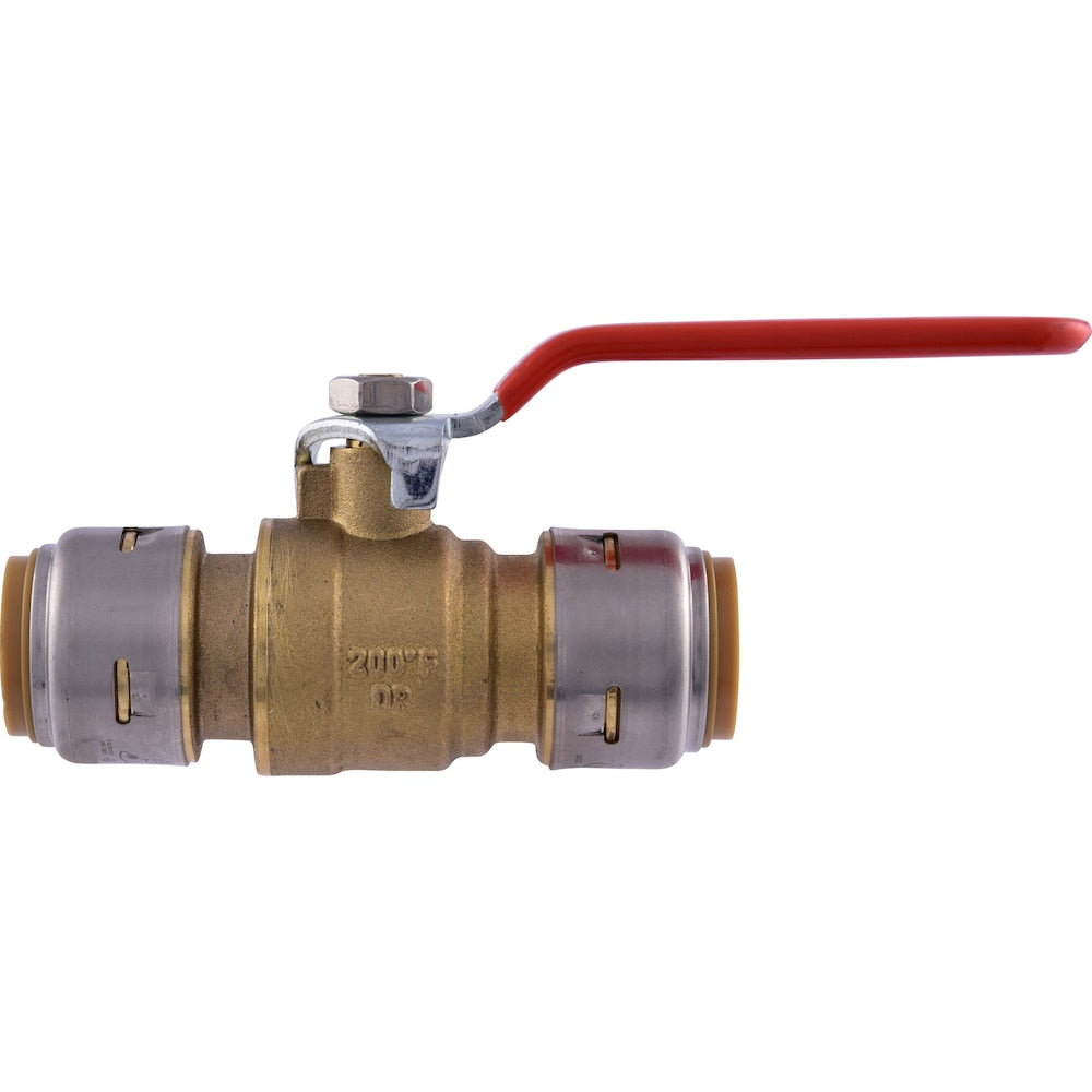 3/4 inch Brass Push-to-Connect Ball Valve