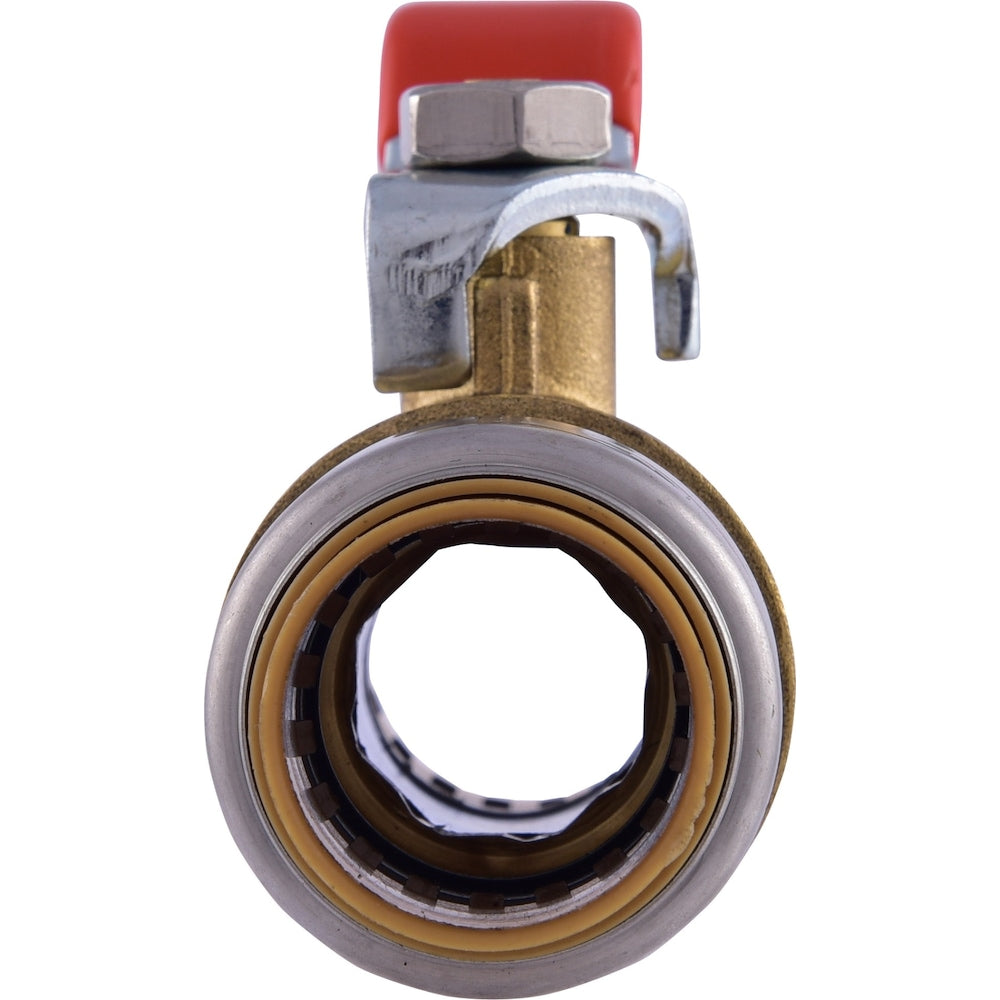 3/4 inch Brass Push-to-Connect Ball Valve