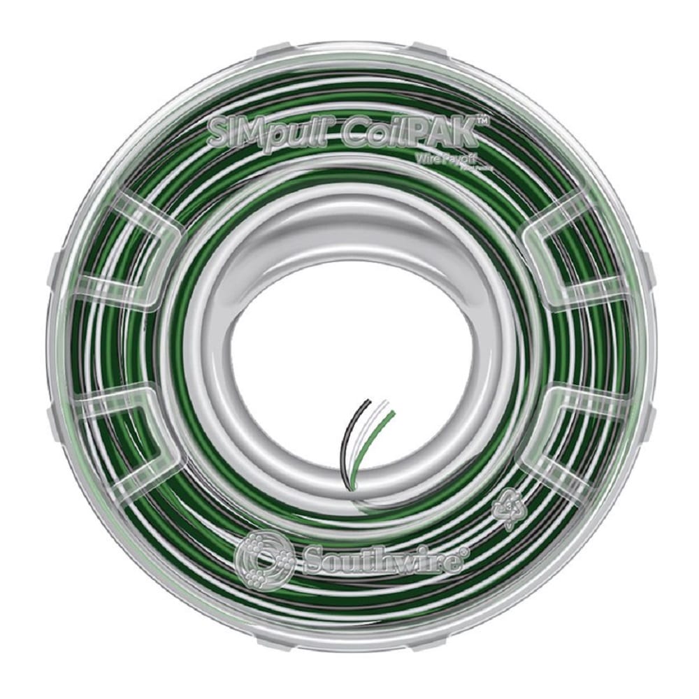 12/3 RW90 150M SimPull CoilPak - B/W/G