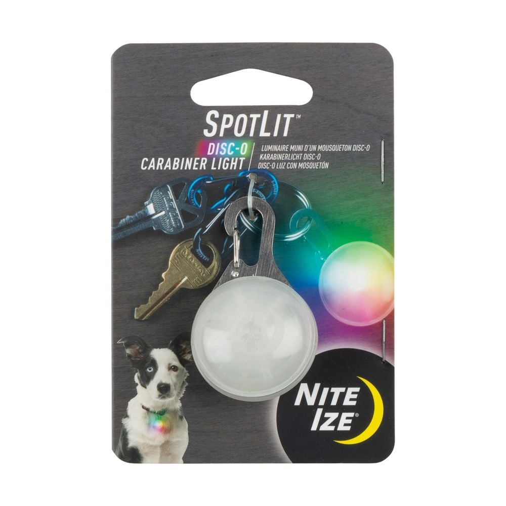 SpotLit LED Mousqueton Disc-O
