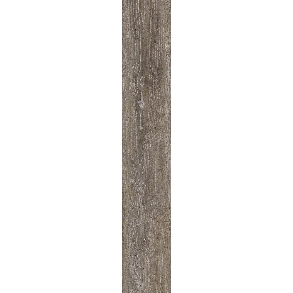 Plancher de vinyle de luxe en planches de vinyle de luxe, Chêne brossé taupe, 6 po x 36 po (24 pi2/boîte)
