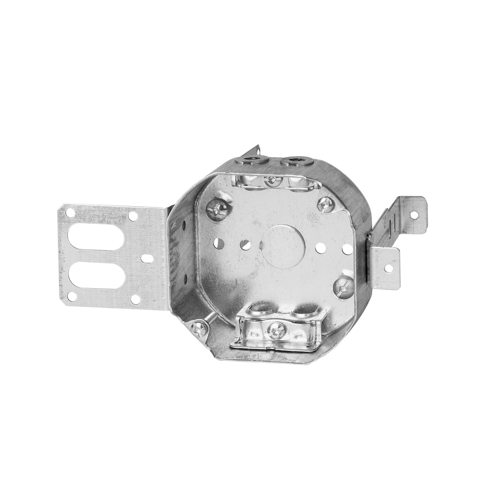 4 x 4 x 1-1/2 D.  15 cu.inch Octagon Steel Box