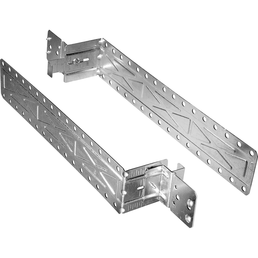 Adjustable hanger for wood stud