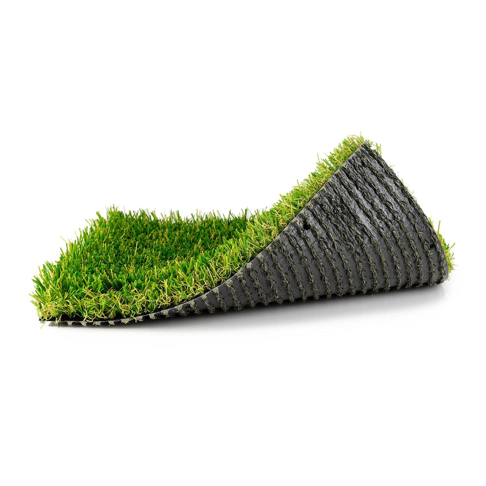 Gazon artificiel Premium Spring 15 pi x 25 pi pour aménagement paysager extérieur