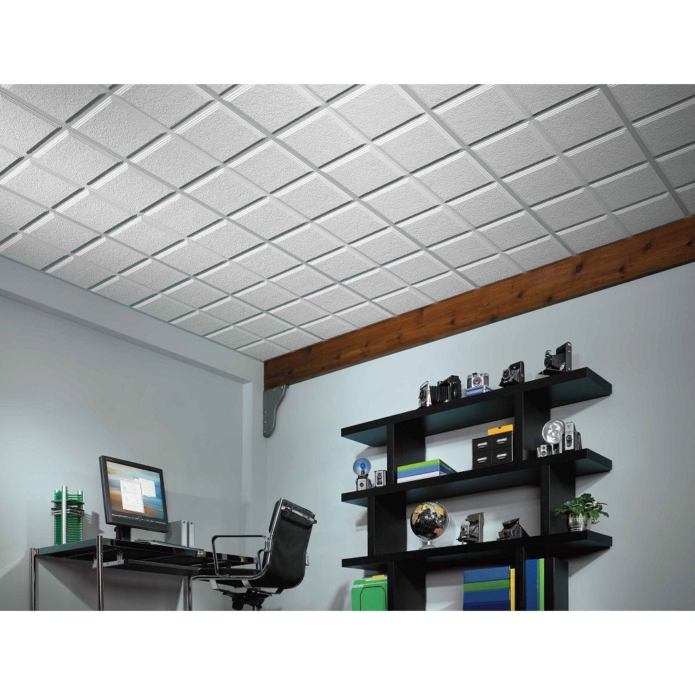 2 ft. x 2 ft. Luna Pedestals IV Lay-in Ceiling Tile (Sold by Case - Pack of 12)