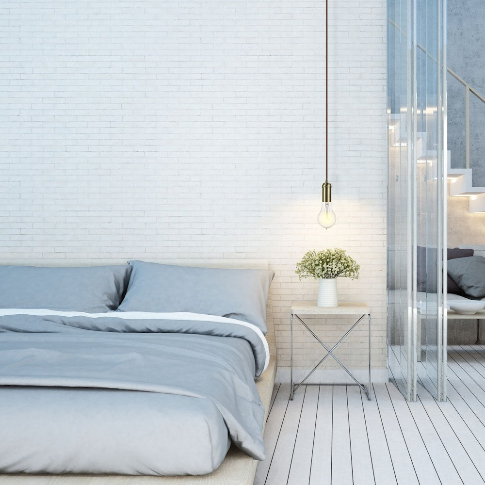 60 Watt Incandescent E26 Base A19 Edison Vintage Quad Loop Filament Light Bulb