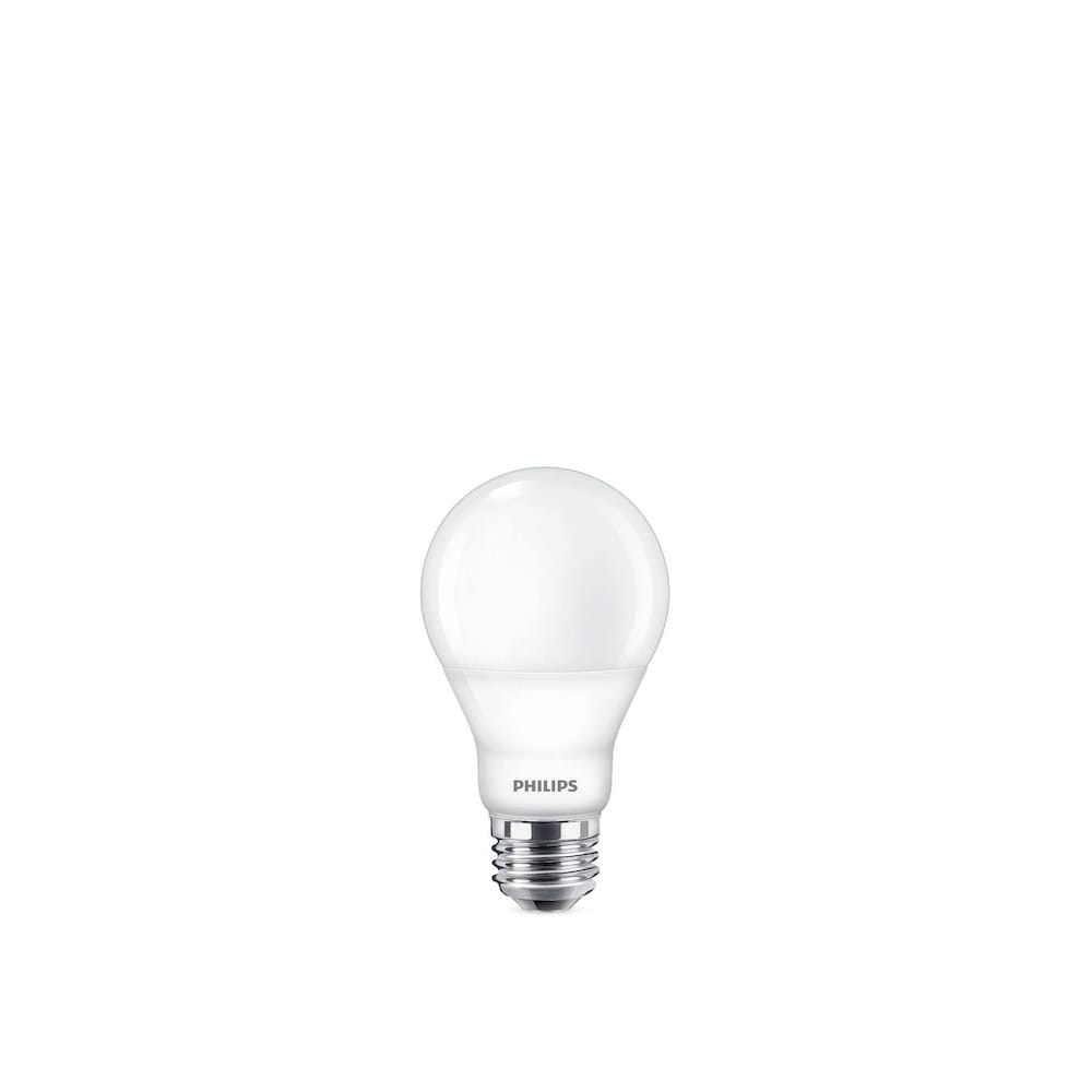 LED A19 E26 60W Equivalent A-Line Energy Saving Light Bulb, Dimmable Daylight (5000K)