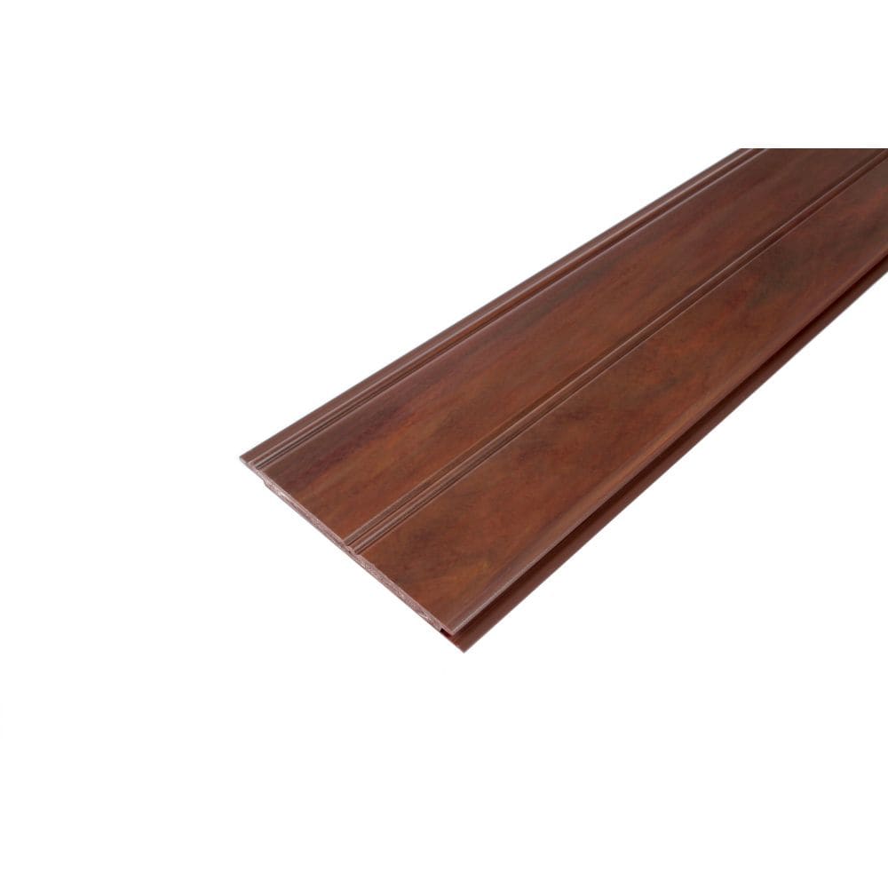 Wainscot Kit - Prefinished Ready to Install - Fauxwood Cafe - 6-Piece of 1/4 In. x 4 In. x 32 In.