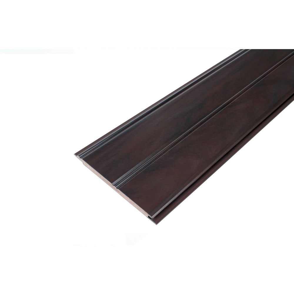 Wainscot Kit - Prefinished Ready to Install - Fauxwood Espresso - 6-Piece of 1/4 In. x 4 In. x 32 In.