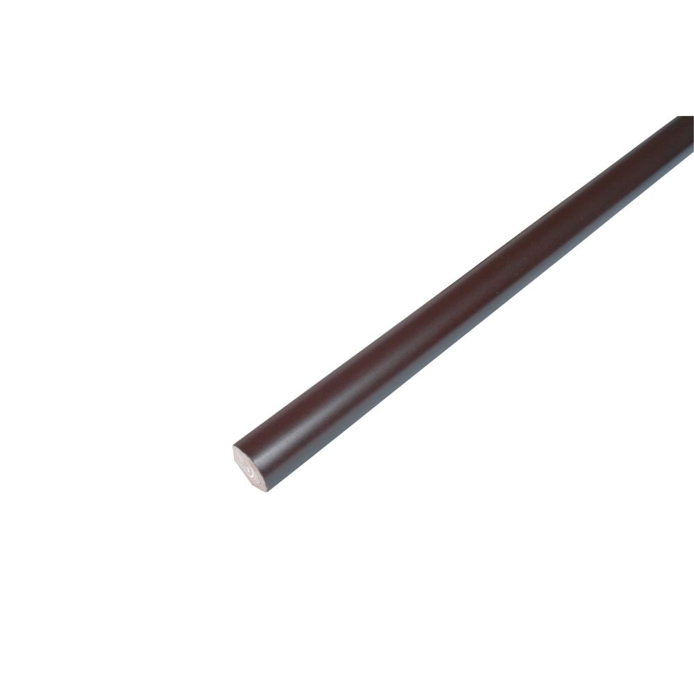 Quarter Round - Prefinished Ready to Install - Fauxwood Espresso - 5/8 In. x 5/8 In. x 8 Ft.