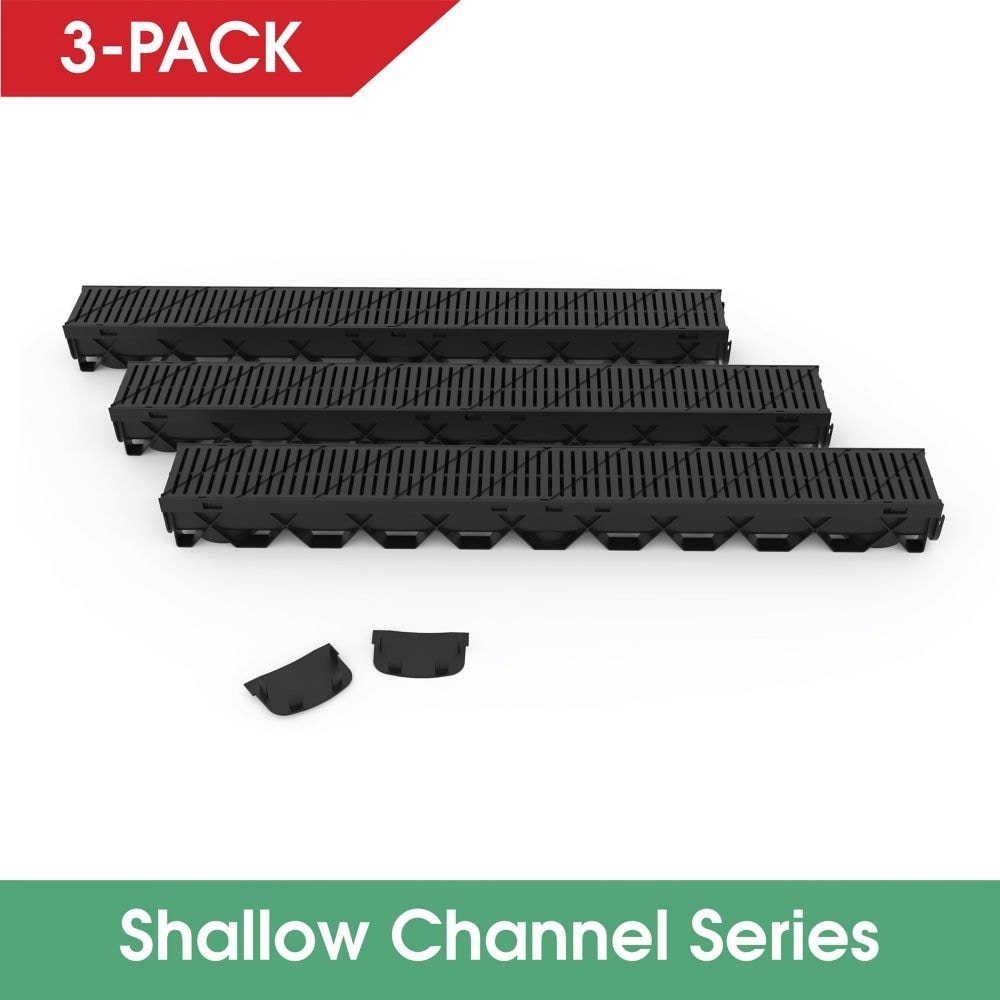 Storm Mate 3Pc Low Profile Channel Drain Kit
