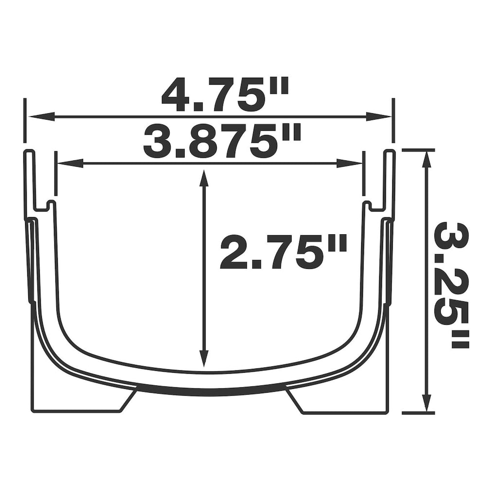 Storm Mate 3Pc Low Profile Channel Drain Kit