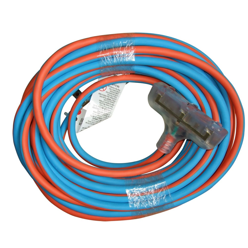 50 Feet All Weather Contractor Grade Multi-Outlet Cord