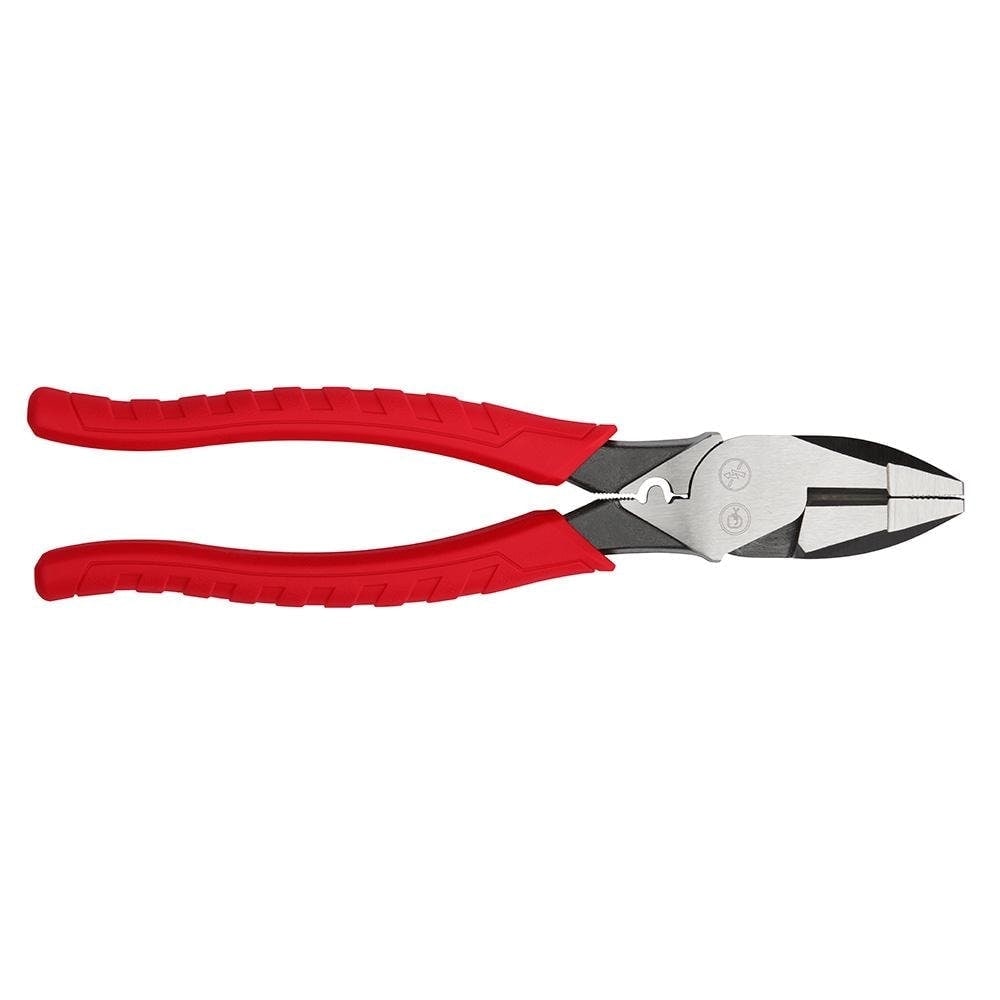Pince à levier élevé de 9 pouces avec coupe-fil et pince à sertir intégrée