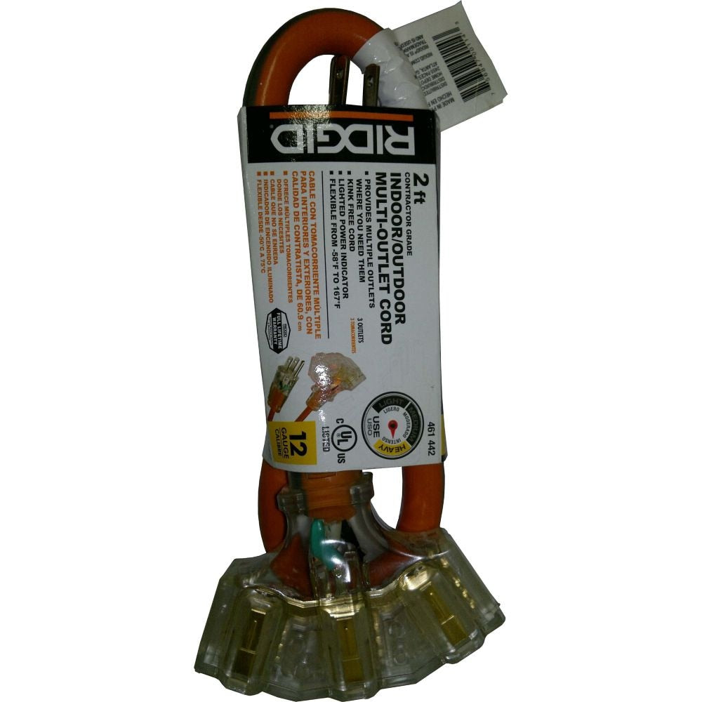 Cordon multiprise pour chantier industriel
