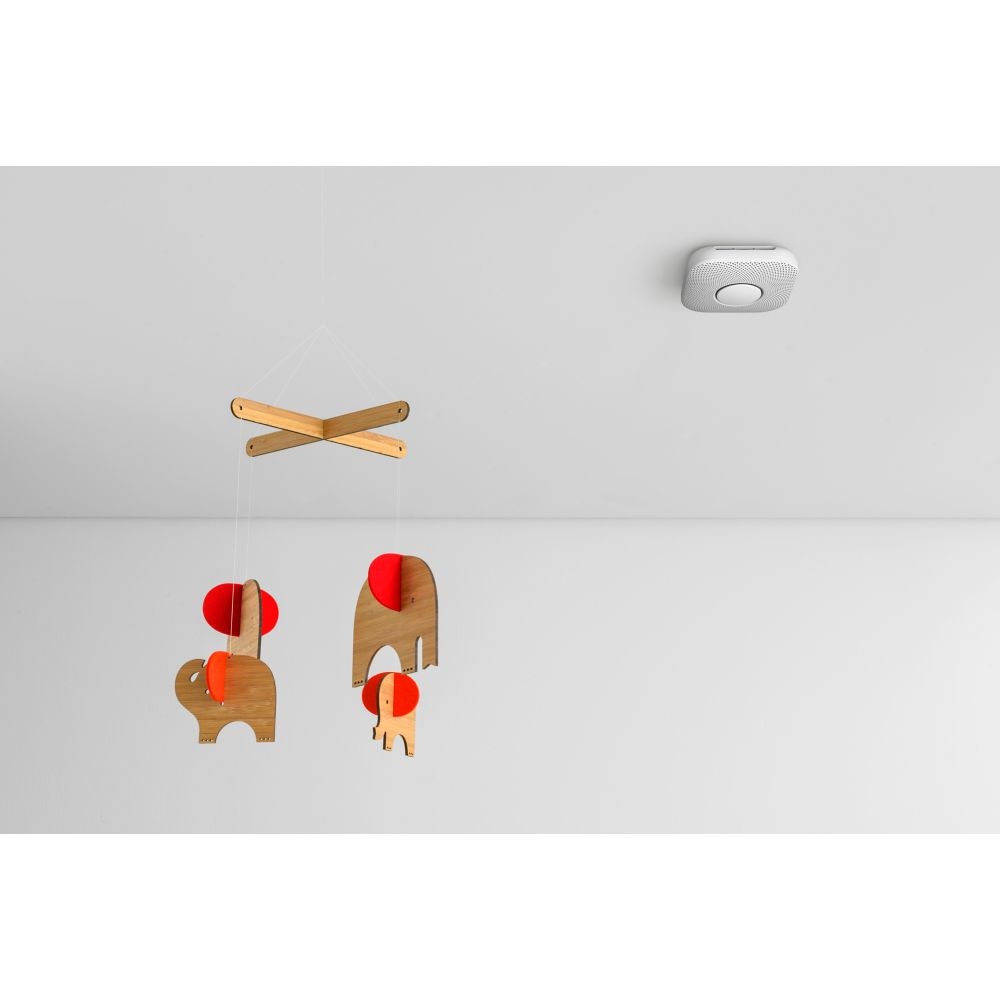 Nest Protect (2e génération) - Batterie en blanc
