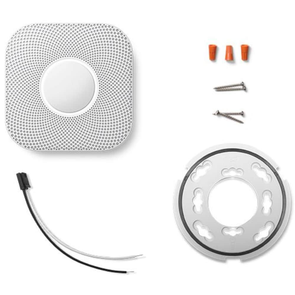 Nest Protect (2e génération) - Batterie en blanc