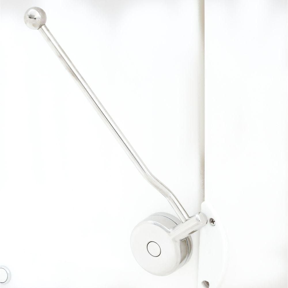 Contractor Series 5 ft. Left Drain Walk-In Whirlpool and Whirlpool Air Bath Tub in White