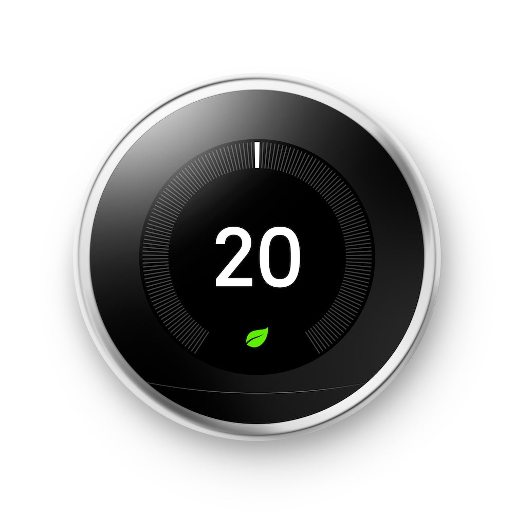 Nest Learning Thermostat (3rd Generation) - Stainless Steel