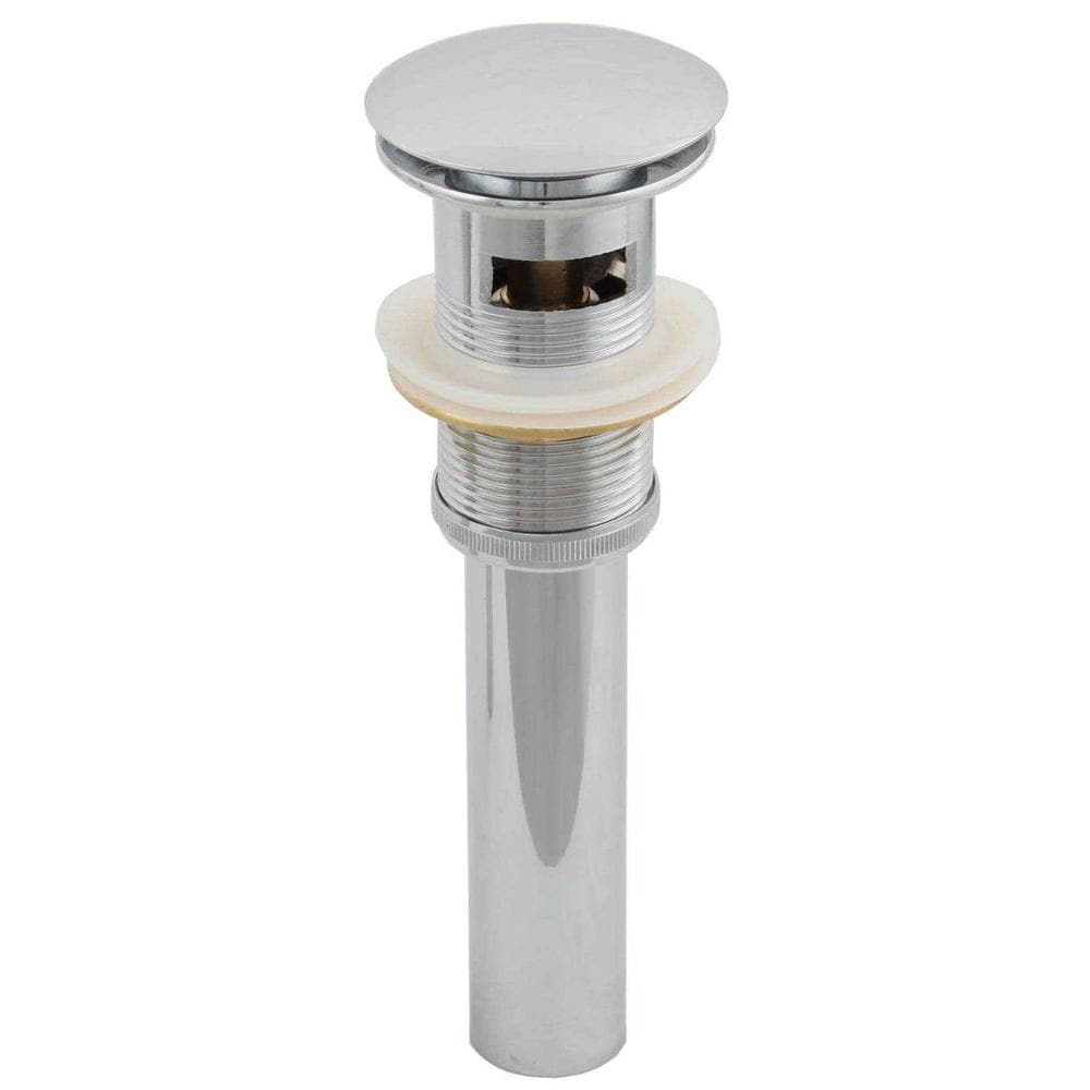 1 Hole CUPC Approved Stainless Steel Faucet Set In Chrome Color - Overflow Drain Incl. AI-1997