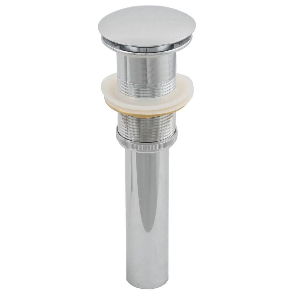 Deck Mount CUPC Approved Stainless Steel Faucet Set In Chrome Color - Drain Incl. AI-2002