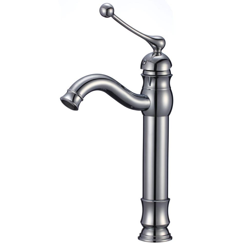 Deck Mount CUPC Approved Stainless Steel Faucet Set In Chrome Color - Overflow Drain Incl. AI-2045