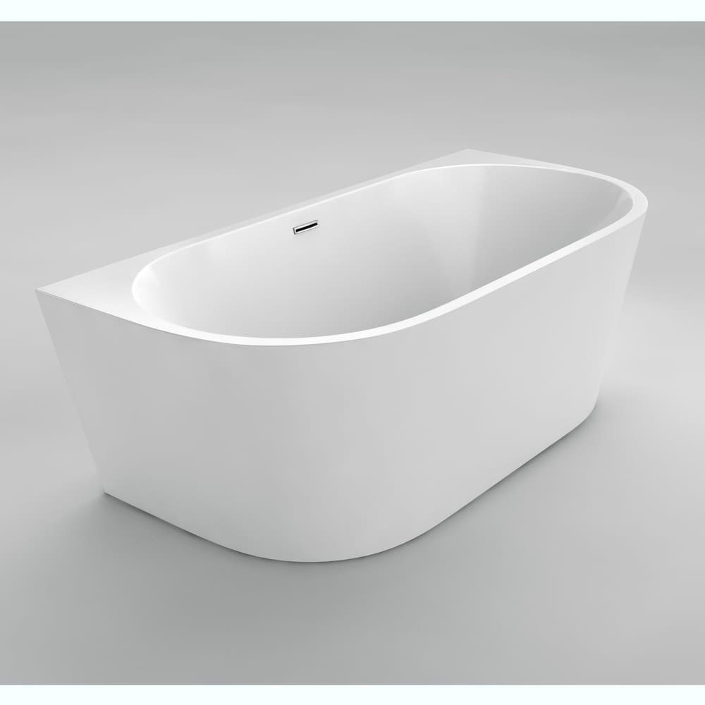Rochelle I 4 Feet 11-Inch Acrylic Freestanding Bathtub