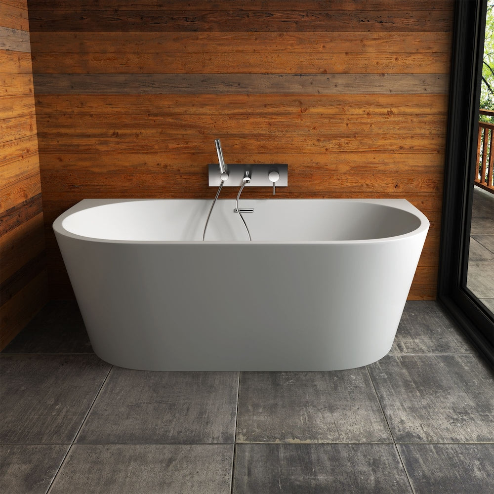Rochelle I 4 Feet 11-Inch Acrylic Freestanding Bathtub