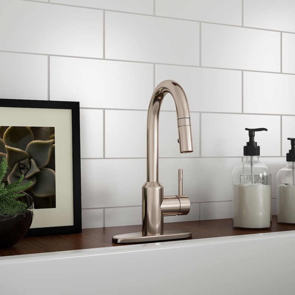 2600 Series Pulldown Laundry Faucet in Stainless Steel