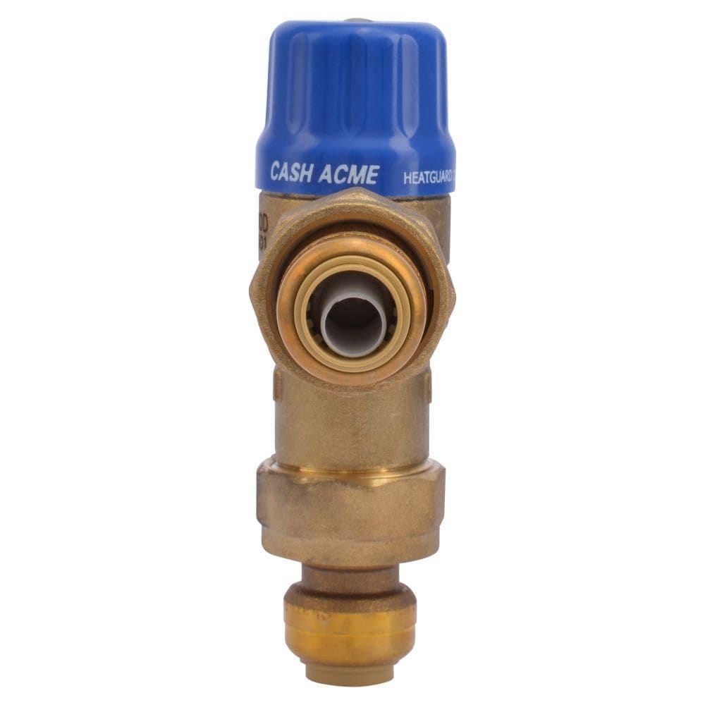 1/2 inch Thermostatic Mixing Valve with 1/2 inch SharkBite Connectors