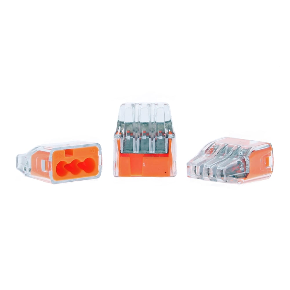 Connecteurs de fils enfichables In-Sure® à 3 ports (paquet de 10)
