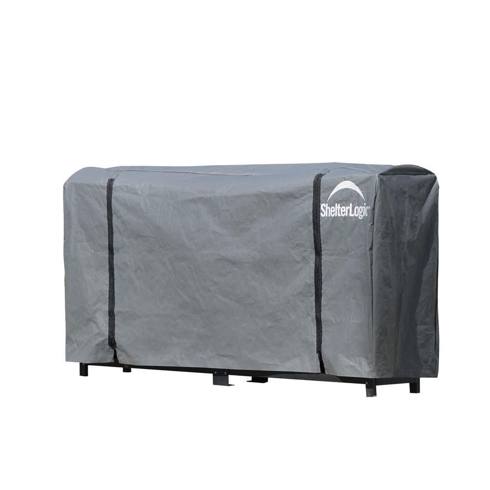 8 ft. Universal Full Length Firewood Storage Rack Cover