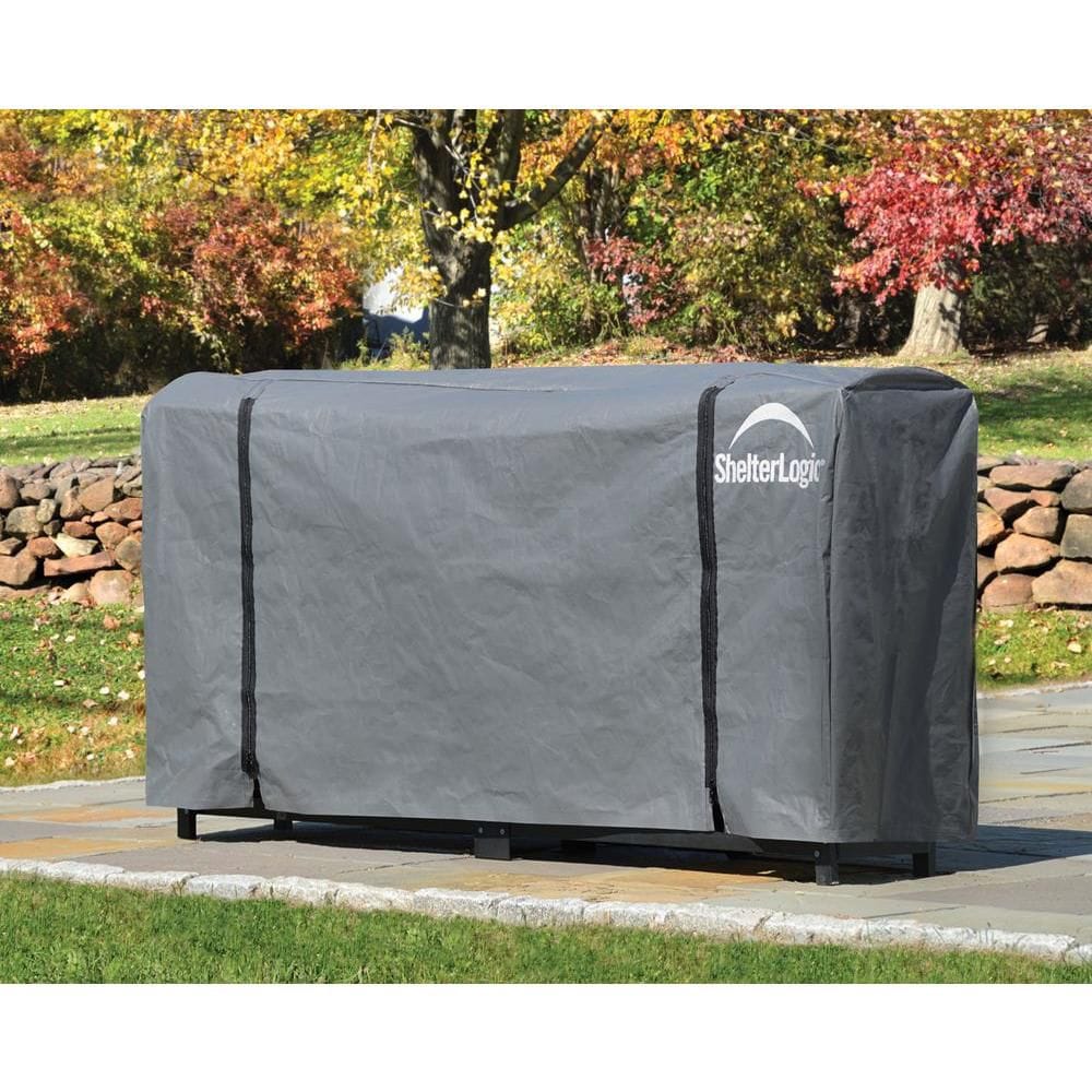 8 ft. Universal Full Length Firewood Storage Rack Cover