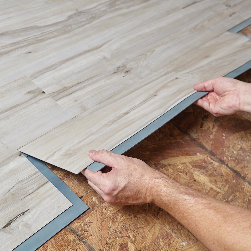 Vintage White 6-inch x 36-inch Luxury Vinyl Plank Flooring (24 sq. ft. / case)
