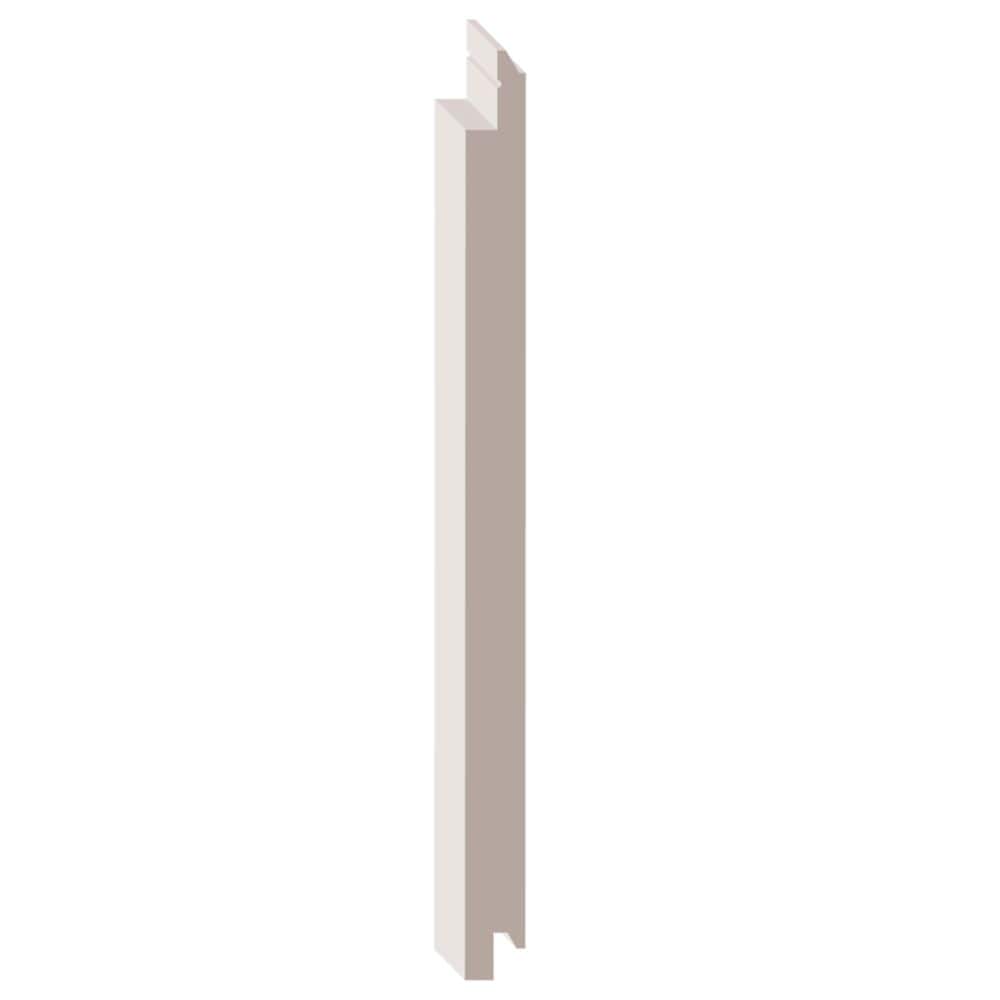 1/2-inch x 7 5/16-inch x 96-inch Primed Fibreboard Shiplap Paneling
