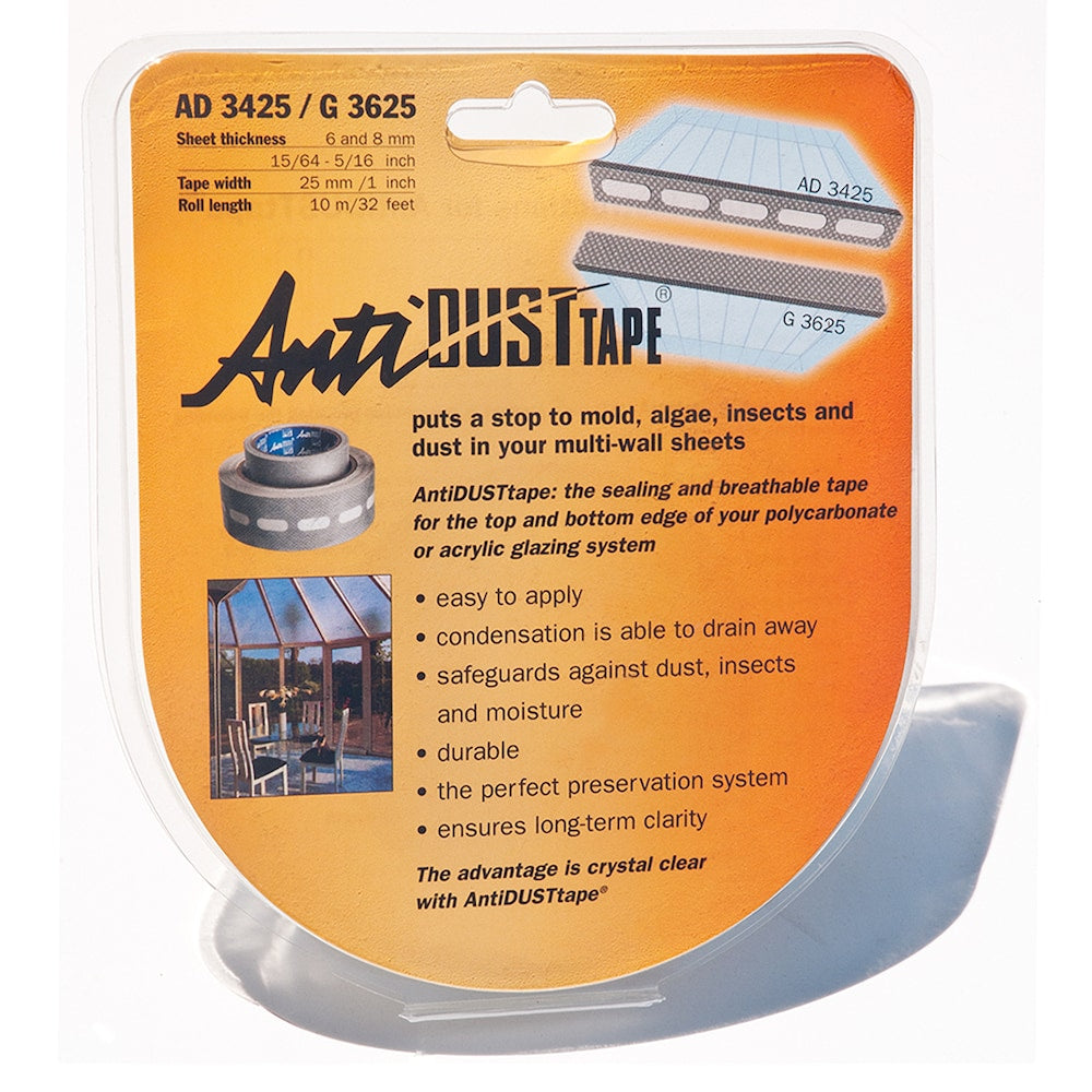 Pack combiné de ruban anti-poussière de 8 mm