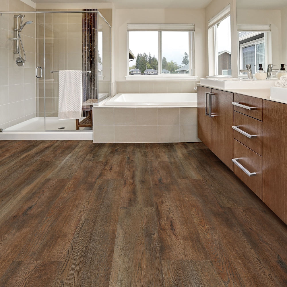 Kingsley Oak 8mm x 8.7 in. W x 72 in. L 22MIL Click Lock Waterproof Luxury Vinyl Plank Flooring (26 sq.ft./case)