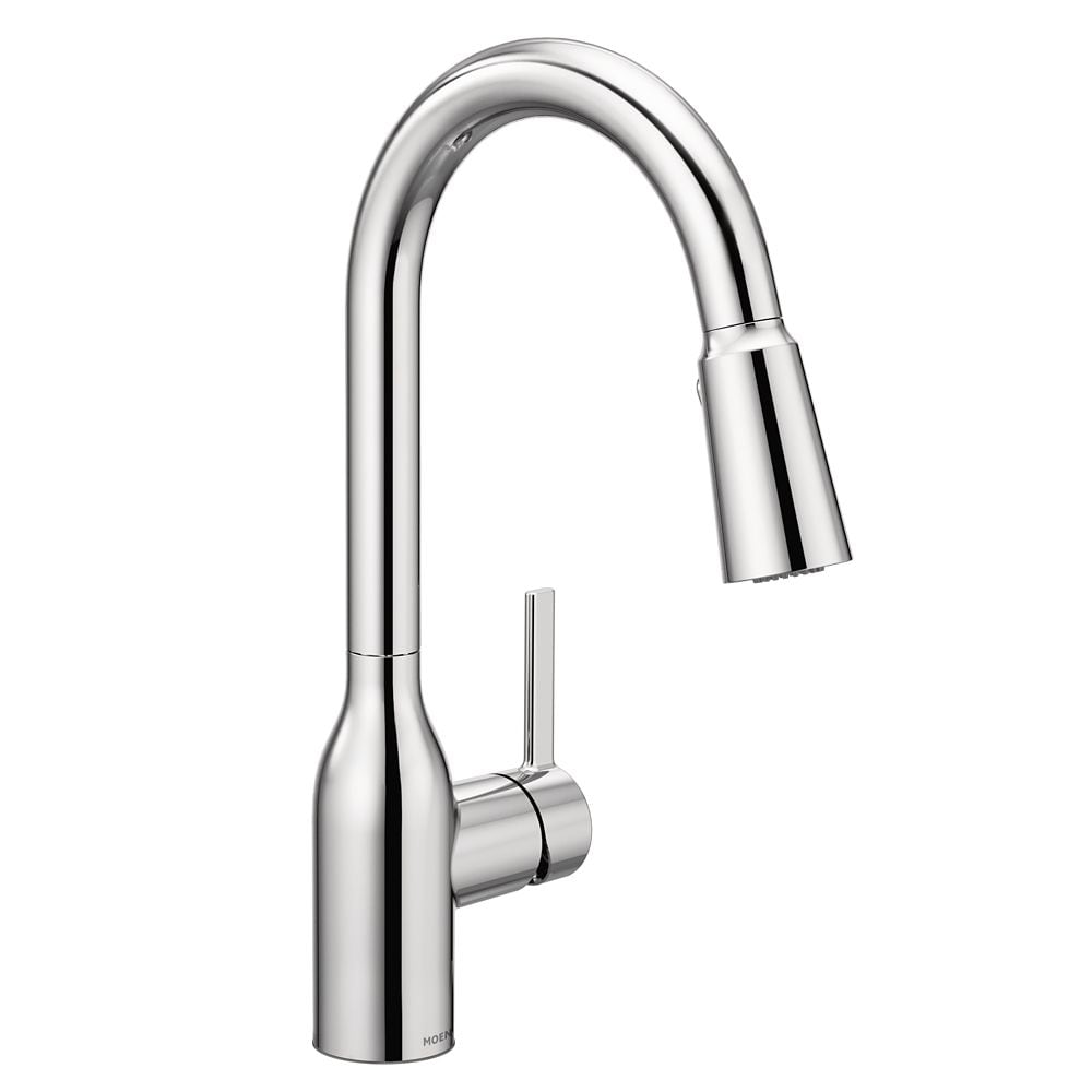 Robinet de cuisine à bec rétractable Tarvo en chrome