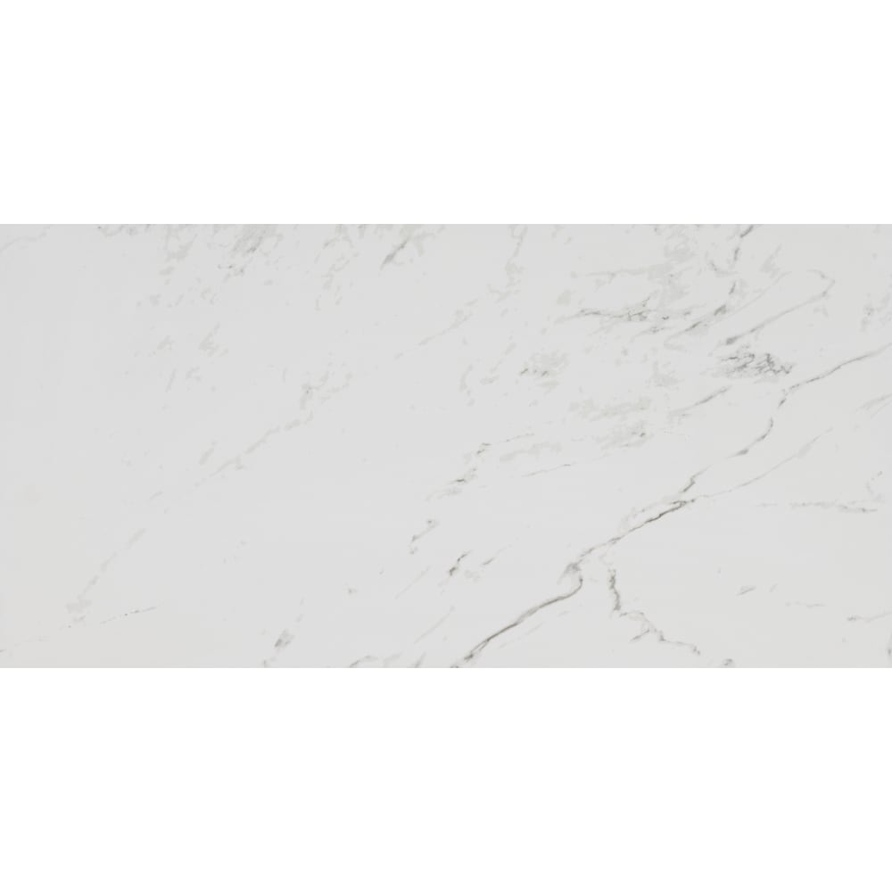 Pietra Carrara 12-inch x 24-inch Glazed Porcelain Floor and Wall Tile (16 sq. ft. / case)