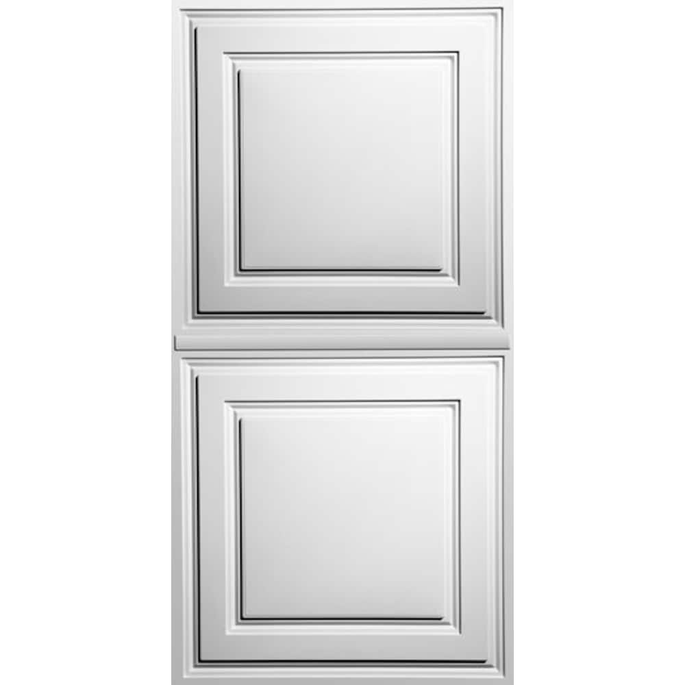 Panneau de plafond Oxford White de 2 pieds x 4 pieds