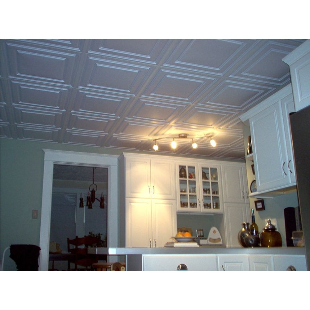 Panneau de plafond Oxford White de 2 pieds x 4 pieds